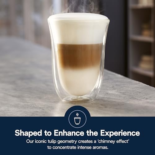 5513214611 Pack de 2 Verre à café latte isolé 330ml