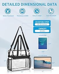 Paxiland Clear Bag for Stadium Events