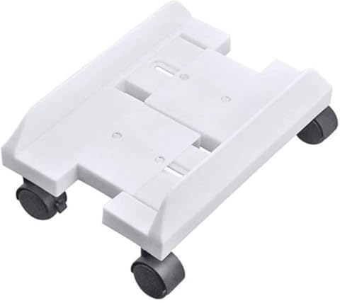 WRJ Soporte De Suelo Desmontable del Ordenador Caso del Soporte del Sostenedor del Soporte De Ordenador Rack De Almacenamiento De Mainframe Monte Torre De Escritorio Carro con Frenos,1