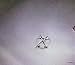 79) No Piercing Criss Cross Ear Cuff - Sterling Silver, Silver Plated