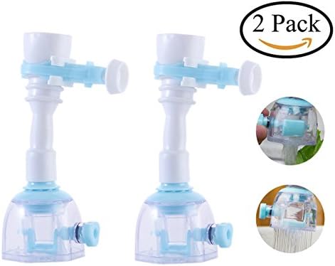 Faucet Sprayer Attachment Kitchen Water Saving Swivel Aerators, Hose Flexible Sink Attachment 360-DegreeSwivel Diffuser, Nozzle Filter Shower Head for Bathroom Accessories(2 Pack)