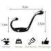 COLIBYOU Heavy Duty Coat and Hat Hook Wall Mounted Coat / Hat Hook 3 1/4 inch