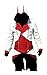 DAZCOS Adult Unisex Killer Cosplay Costume Hoodie/Jacket/Coat Red White (Men M)