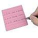 Outuxed 16Pcs Colorful Sticky Notes, Memo Notes, Self-stick Notes, Lined,3”x3”, 80 Sheets/Piece, 4 Colors