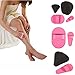 Fashion 1Set Pro Smooth Legs Skin Pads Arm Face Upper Lip Hair Removal Remover Exfoliator Epilator Tools Useful