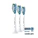 Philips Sonicare Genuine Adaptive Clean replacement toothbrush heads, HX9043/66, White 3-pk