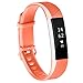 For Fitbit Alta HR Band, Vancle Fitbit Alta HR Bands/Fitbit Alta Bands Replacement Wristbands for Fitbit Alta HR 2017 and Fitbit Alta 2016 (v2-Coral, Small)