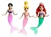 Disney Princess Ariel and Her Sisters Playset, 3-Pack