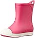 crocs Bump It Rain Boot (Toddler/Little Kid), Candy Pink/Oyster, 12 M US Little Kid