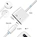 Headphone Jack Splitter Adapter AUX Audio & Charger & Call & sync Cable Compatible for iPhone 7/8/ X/XS/XR Dongle Accessory Connector iOS 12 Higher Compatible with iPhone Adapter for iPhone Headsetthumb 3