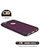 iPhone 6 Plus Case, iPhone 6S Plus Case (5.5 inch) by AMC,Case for Apple iPhone 6 Plus / 6S Plus 5.5 inch 2-Piece Style Hybrid Hard Cover,(Purple/Black)