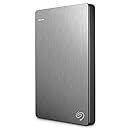 Seagate Backup Plus Slim 2TB Portable External Hard Drive with Mobile Device Backup USB 3.0 (Silver) STDR2000101