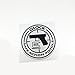 DXYMOO Car Stickers Reflective Motorcycle Helmet Decal Bumpers for G18 LOCK SAFE ACTION PISTOLS 9x9cm