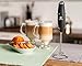Premium Instant Milk Frother – – Whip Up The Richest, Creamiest Foam w/Handheld Electric Whisk Foam Maker for Dairy & Non-Dairy Cappuccino, Latte, Frappe, Matcha & Protein Shakes