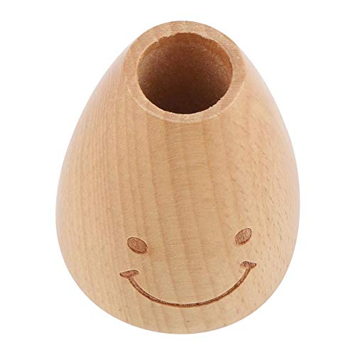 Toothpick holder, Toothpick Box, Cute Smiling Face Wooden Toothpick Box Holder Home Kitchen