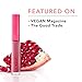 100% PURE Gemmed Lip Gloss (Fruit Pigmented), Moonstone, High Shine, Soft Shimmer, Moisturzing Lip Gloss w/Shea Butter, Vitamin E, (Sheer Mauve Nude) - 0.177 Oz