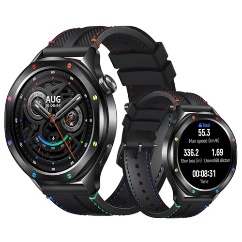 XIAOMI Watch S4 Smartwatch, Fitnessüberwachung, 1,43" AMOLED, 15 Tage Akkulaufzeit, Bluetooth-Anrufe,150+ Sportmodi, Dualband GPS, NFC, Android & iOS,