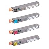 Do it Wiser ® Compatible Toner Cartridges Set Black Cyan Magenta Yellow For Xerox Phaser 7400 7400DN 7400DT 7400DX 7400DXF 7400N - 106R01080 106R01077 106R01078 106R01079 - Black High Yield 15,000 Pages and Color High Yield 18,000 Pages (4 Pack)