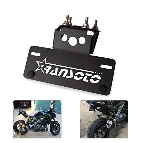 Motorcycle Fender Eliminator license plate mount holder Fit for Kawasaki Z900 2017-2019