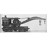 120-Ton Brownhoist Railroad Wrecking Crane - Kit -- Undecorated