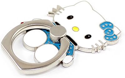 Mint Hello Kitty Ring Stand Mount Holder For Mobile Phones (Blue)