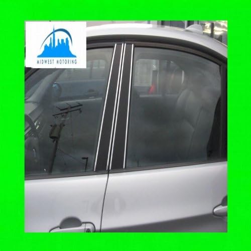 312 Motoring fits 2000-2006 Mercedes Benz S600 Chrome Pillar Post Trim 2001 2002 2003 2004 2005 00 01 02 03 04 05 06 S 600 Mercedes-Benz W220