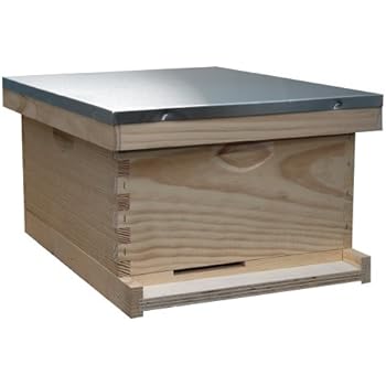 Complete Bee Hive Kit, Unpainted, Assembled, Made In The USA