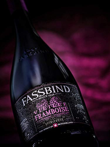 Fassbind Vieille Framboise (1 x 0.7 l) - Edler Schweizer Geist aus vollreifen Himbeeren mit 40% vol. Alkohol | 700 ml… – Bild 4