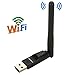 Idealco 150M 2.4G Wireless USB 2dBi 802.11 b/g/n Antenna WiFi Adapter WiFi Dongle Network LAN Card For Desktop/PC/Laptop Windows XP/Vista/7/8/10 Android 5.1 Mac OS Linux