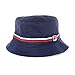 Fila Men's Heritage Basic Bucket Hat, Navy, White, L/XL