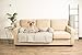 E-Living Store Pet Furniture Protector Non-Slip Water-Resistant Cover for Dogs and Cats with 3-Sided Bolster Soft Fabric – Large, Beigethumb 3