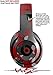 Skin Decal Wrap Compatible with Beats Studio 2 and 3 Wired and Wirelesss WraptorCamo Old School Camouflage Camo Red Skin Only Headphones NOT Included