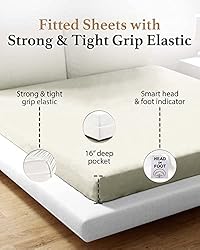 Good Sleep Bedding Queen Size Fitted Sheet Only
