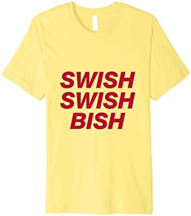 Mens Swish Swish Bish Vogue Fashion Aesthetic Medium Lemon