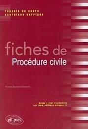 Fiches de procédure civile