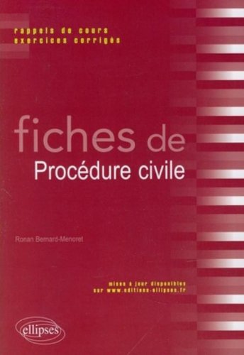 Fiches de procédure civile