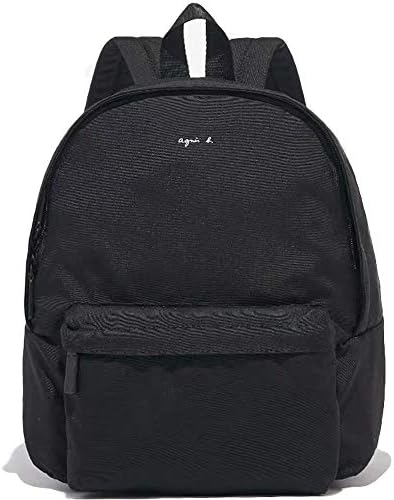 リュックサック メンズ レディース ファスナー ボヤージュ Agnes B Voyage ナイロン 黒 ネイビー バックパック 並行輸入