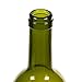 6 Pack Empty Wine Bottles for Decorations, Green Glass Bottles for Home Bottling (750ml)