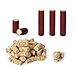 Straight Corks,50pcs Wine Corks Stopper and 50pcs Shrink Capsules for Wine Bottles,Shrink Caps PVC Shrink Capsules Wine Corks for Crafts