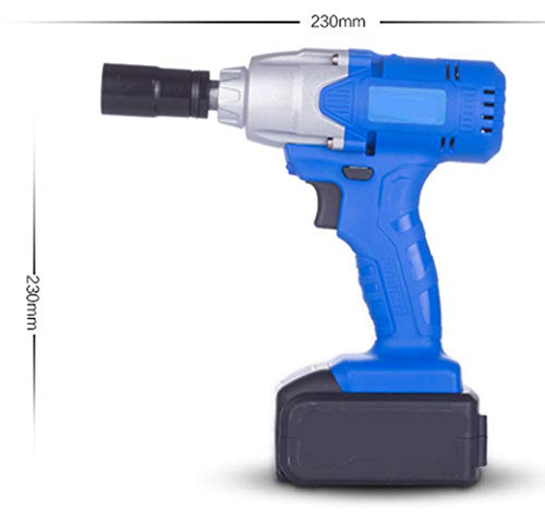 LYzpf Akkuschrauber Bohrschrauber Schlagbohrschrauber Multifunktion Schnurlos Tragbar Werkzeug Variable Geschwindigkeit… – Bild 3