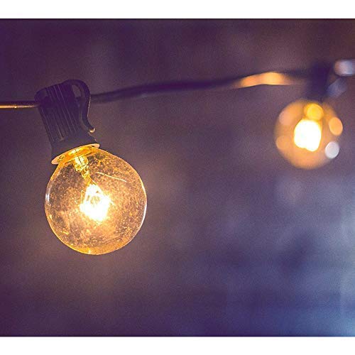 6 Pack Wax Warmer Bulbs,25 Watt Bulbs for Full Size Scentsy Warmers,G16.5 Globe E12 Incandescent Candelabra Base Clear Light Bulbs for Candle Wax Warmer,1.97 Inches,Long Last Lifespan - Thumbnail 3