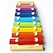 Wooden 8 Notes Xylophone, Children Musical Toy Musical Instrument for Kids with 2 Wood Mallets For Fun