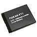 eForCity® Replacement Sony NP-FT1 Rechargeable Battery Pack Compatible with the Sony DSC-T5 / DSC-T5/B / DSC-T5/N / DSC-T5/R / DSC-T9 / BC-TR1 / DSC-L1 / DSC-L1/B / DSC-L1/LJ / DSC-L1/R / DSC-M1 / DSC-T1 / DSC-T1KIT / DSC-T11 / DSC-T3 / DSC-T33