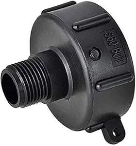 275 330 Ibc Tote Adapter - Water Hose Male Adapter - Garden Hose Drain Plug Connector - Coarse Thread X Garden Hose - Food Grade Ibc Adapter