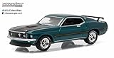 1969 FORD MUSTANG MACH 1 (Gulfstream Aqua) * GL Muscle Series 15 * Greenlight Collectibles 2016 Limited Edition 1:64 Scale Die-Cast Vehicle & Collector Trading Card