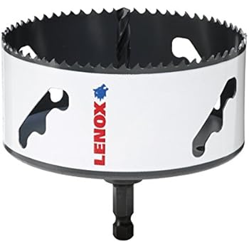 LENOX Tools Hole Saw, Bi-Metal, Speed Slot, Arbored, 4-3/8-Inch (1773005)