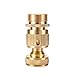 3Sets Garden Hose Quick Connect 3/4 inch GHT Brass Easy Connector Fitting - Quick Disconnect Hose Fittings Male and Female (3Pair)