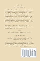 Aristotle: Introductory Readings