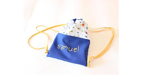 Mochila/Bolsa Merienda Niños Estampado 