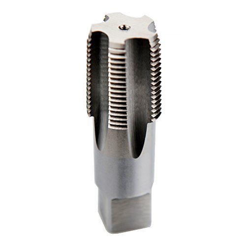 MaxTool 1"-11 1/2 NPT Tap (National Pipe Taper Tap); Quality High Speed Steel HSS M2; Fully Ground; NP02W00R100